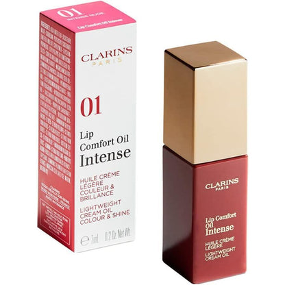 Clarins Labial Liquido Lip Comfort Oil Intense -01 Intense Nude 7Ml - Mujer