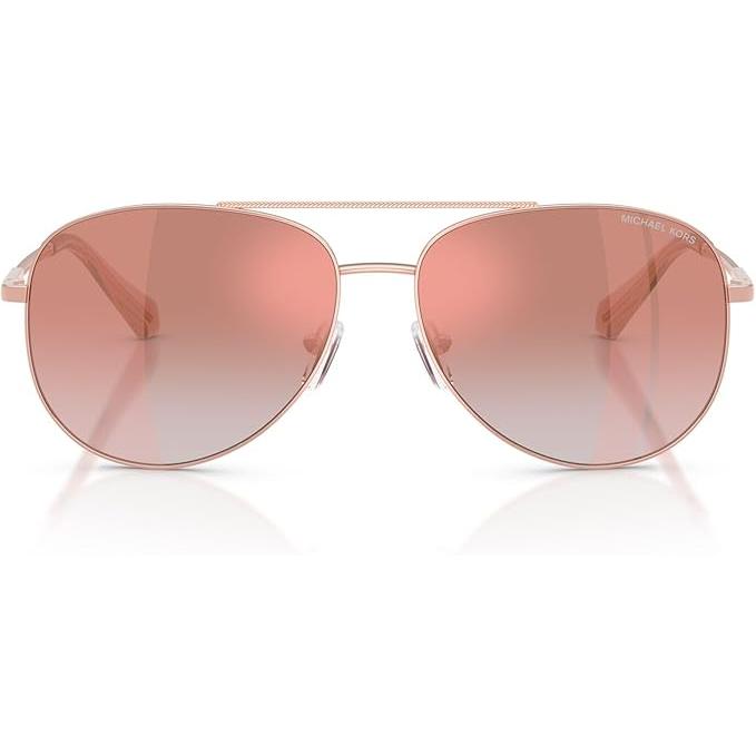 Lentes Michael Kors Rose Gold 0MK117211086F58 - Mujer