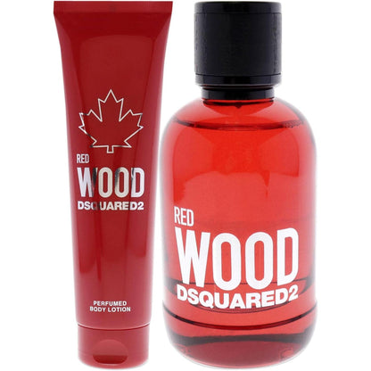 Dsquare2 Set Dsquared2 Red Wood 2Pz 100Ml Edt Spray - Mujer