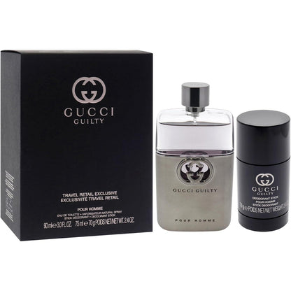 Set Gucci Guilty Pour Homme 2Pz -  Hombre