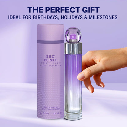360 Purple Perry Ellis 100 ml Edp Spray - Mujer