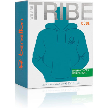 We Are Tribe Cool Benetton 90 ml Edt Spray Perfume para Hombre