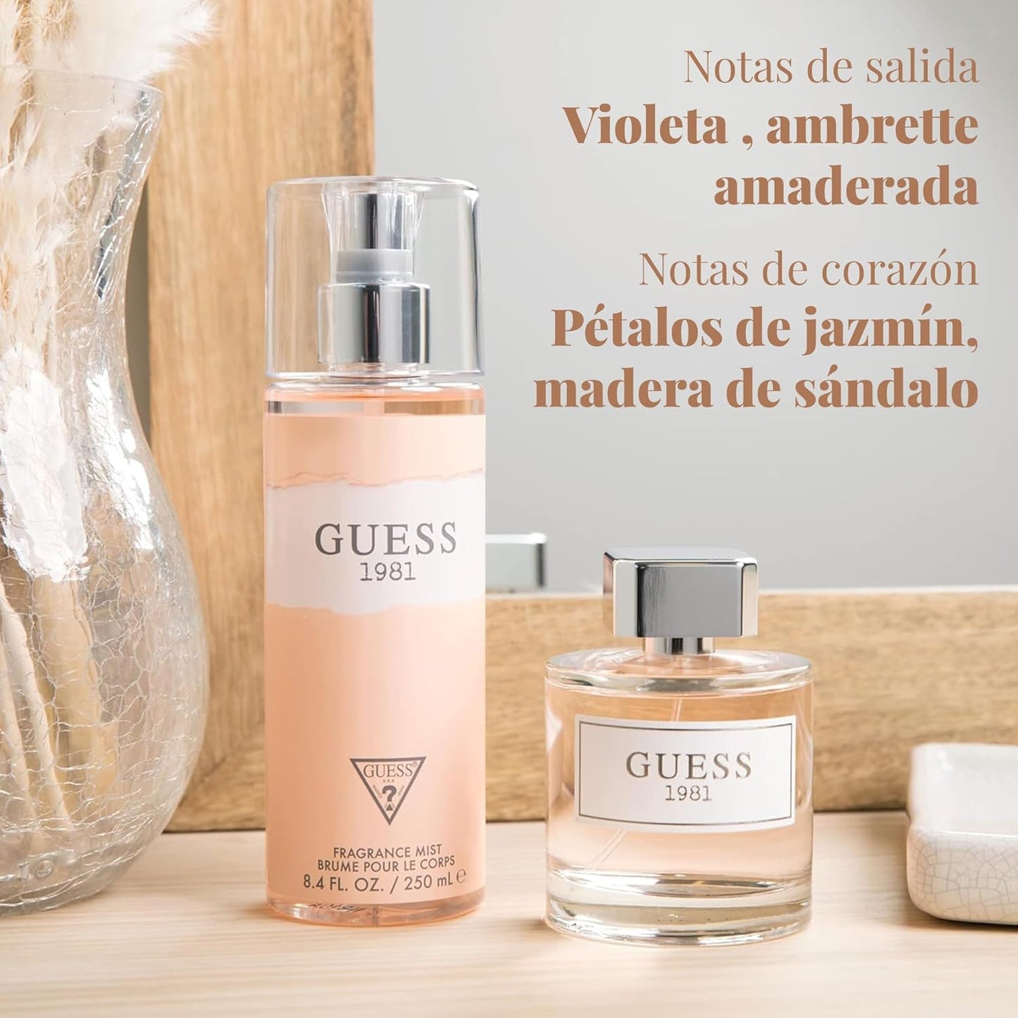 Guess 1981 100 Ml Edt Spray para Mujer - Fragancia Elegante y Clásica de la Marca Guess