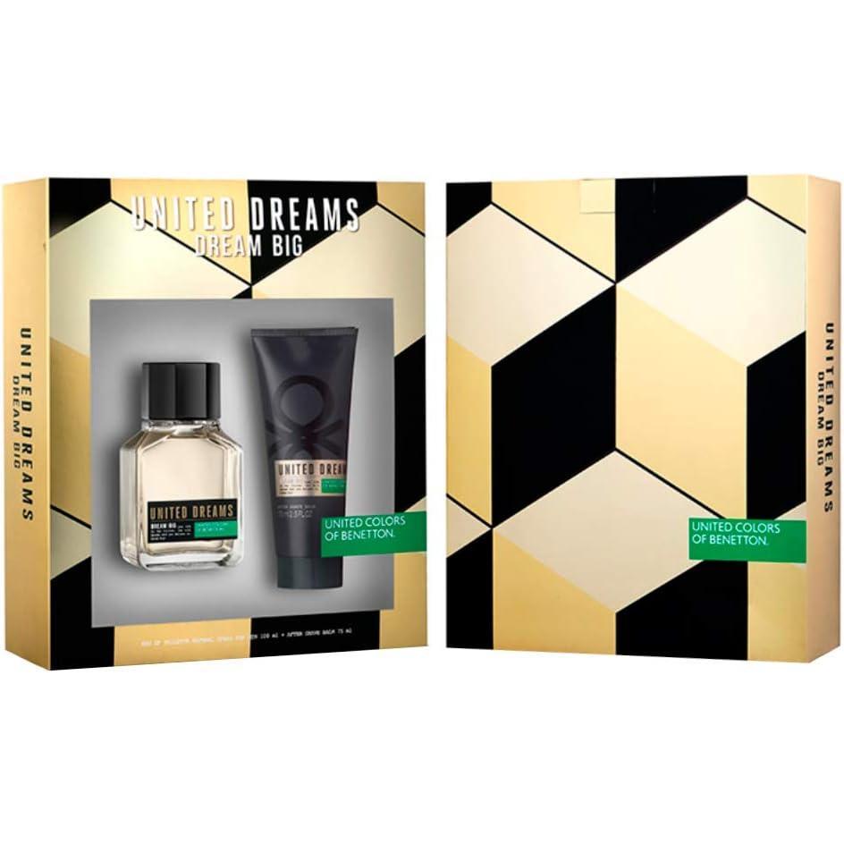 Benetton Set United Dreams Dream Big 2Pz 100Ml Edt Spray - Hombre