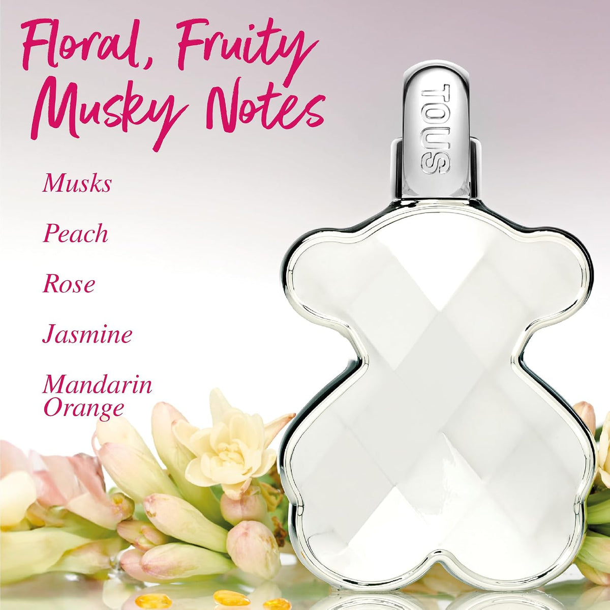 Tous Tous Love Me The Silver 90Ml Edp Spray - Mujer