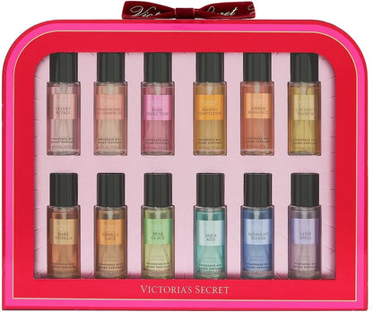 Set 12 Days Of Mist Dama Victoria Secret Fragrance Mist 12 pz