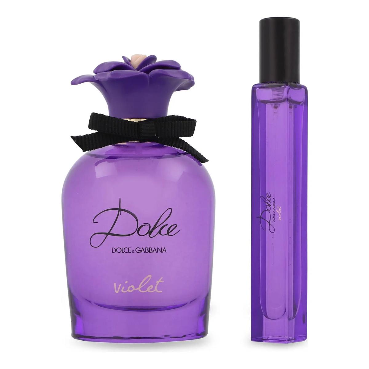 Dolce & Gabbana Set Dolce & Gabbana Violet 2Pzs 75Ml Edt Spray/ 10Ml Edt Spray - Mujer
