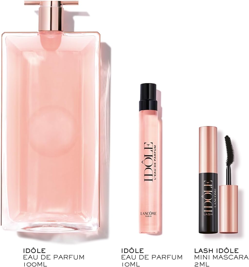 Set Idole 3Pzs 100Ml Edp Spray /10Ml Edp Spray / Lash Idole Mascara 2.5Ml - Mujer