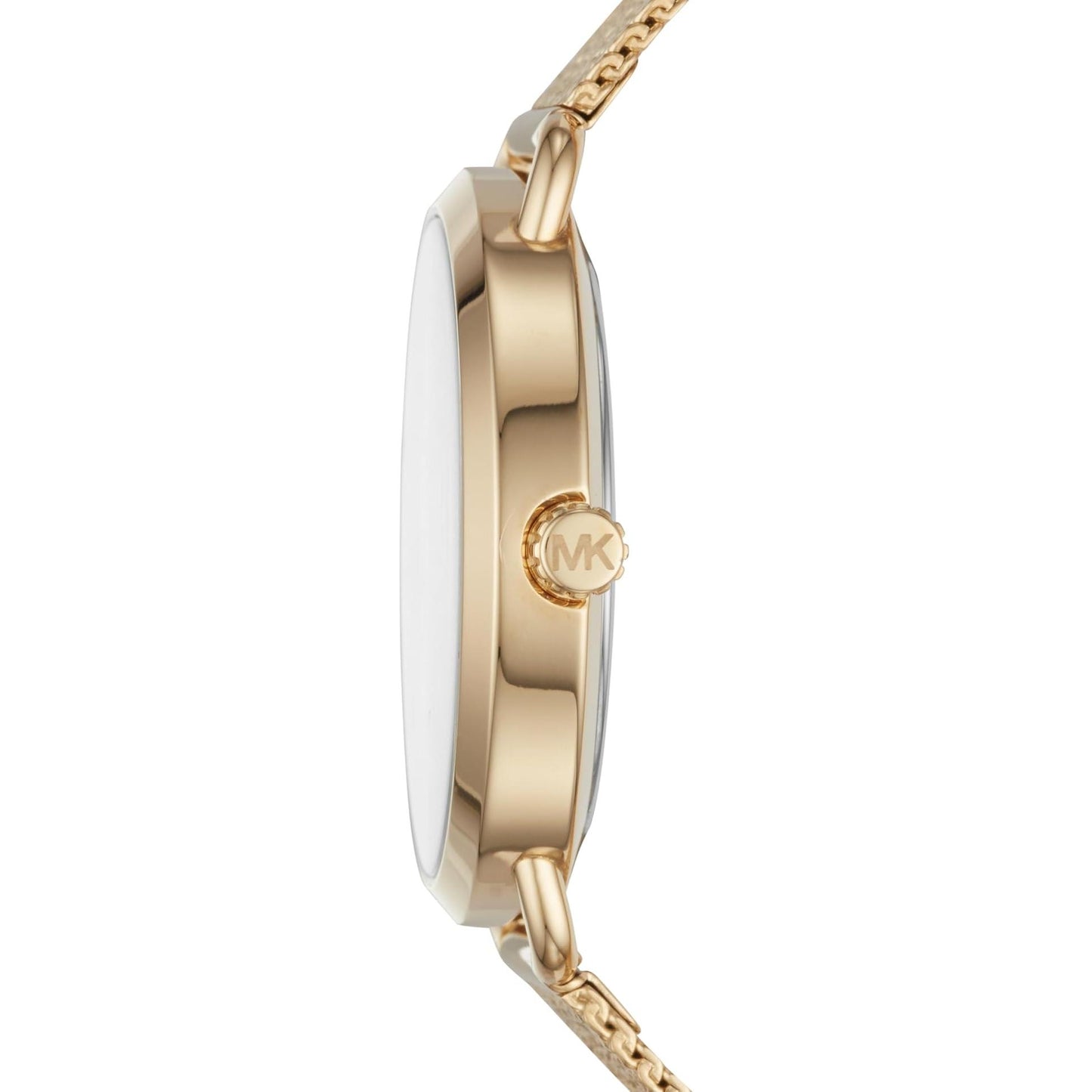 Michael Kors Reloj Mk3844 para Mujer con Diseño Elegante y Correa de Metal Dorado