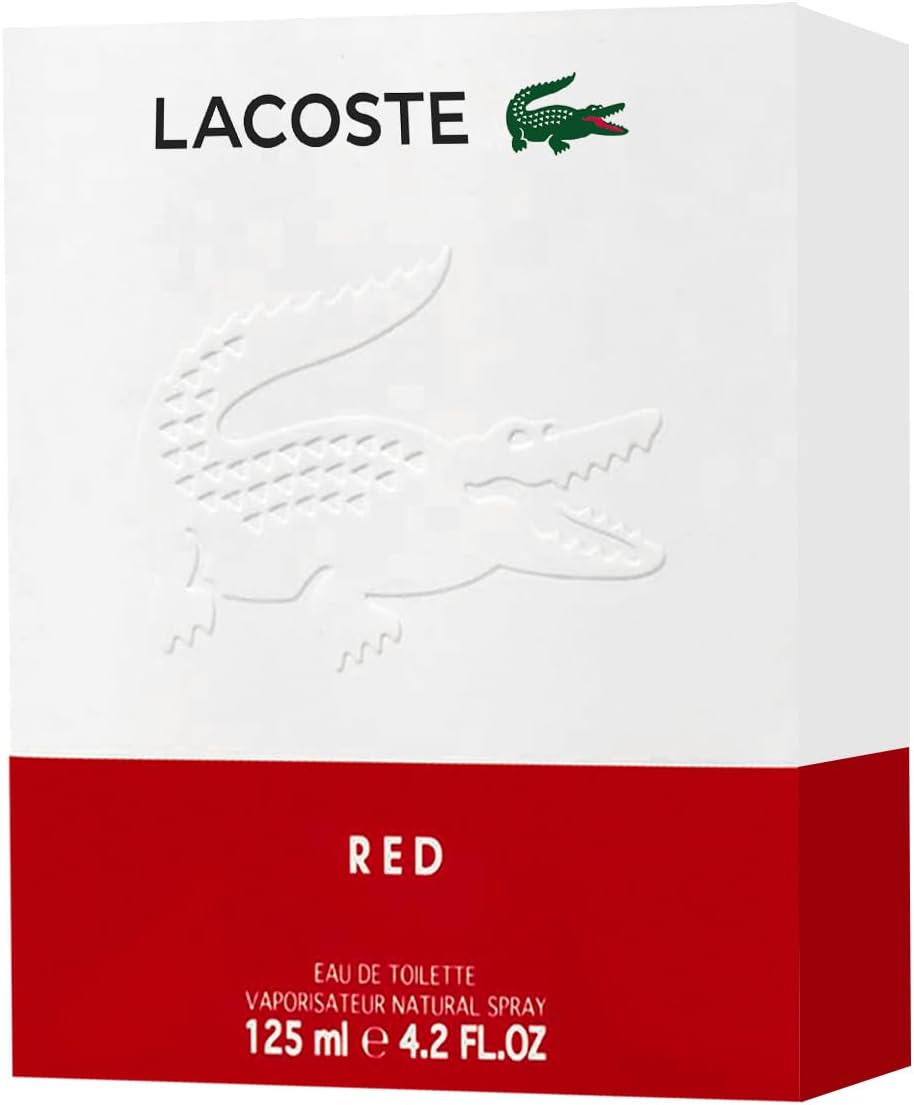 Lacoste Red 125 Ml Edt Spray Lacoste - Hombre