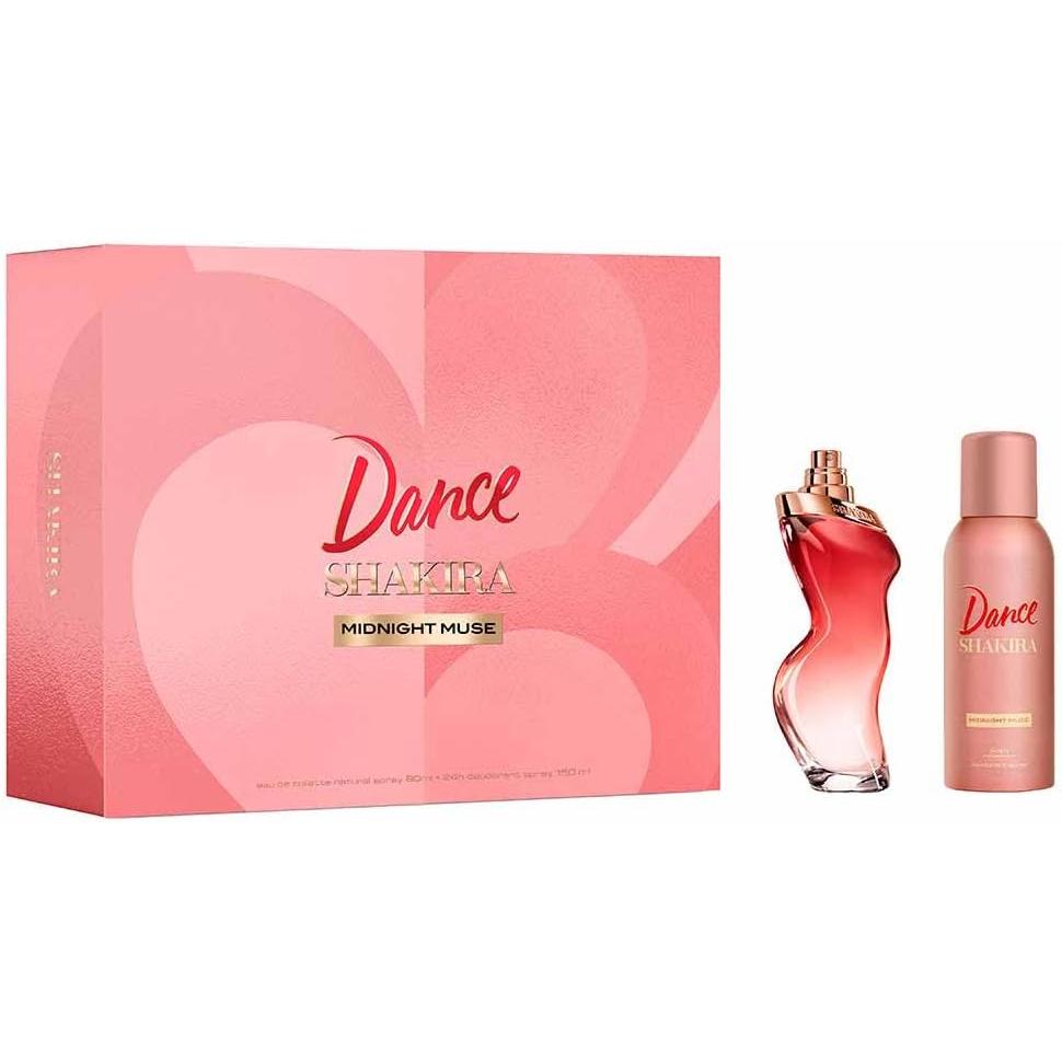 Shakira Set Shakira Midnight Muse 2Pzs 80Ml Edt Spray/ Desodorante 150Ml Spray - Mujer