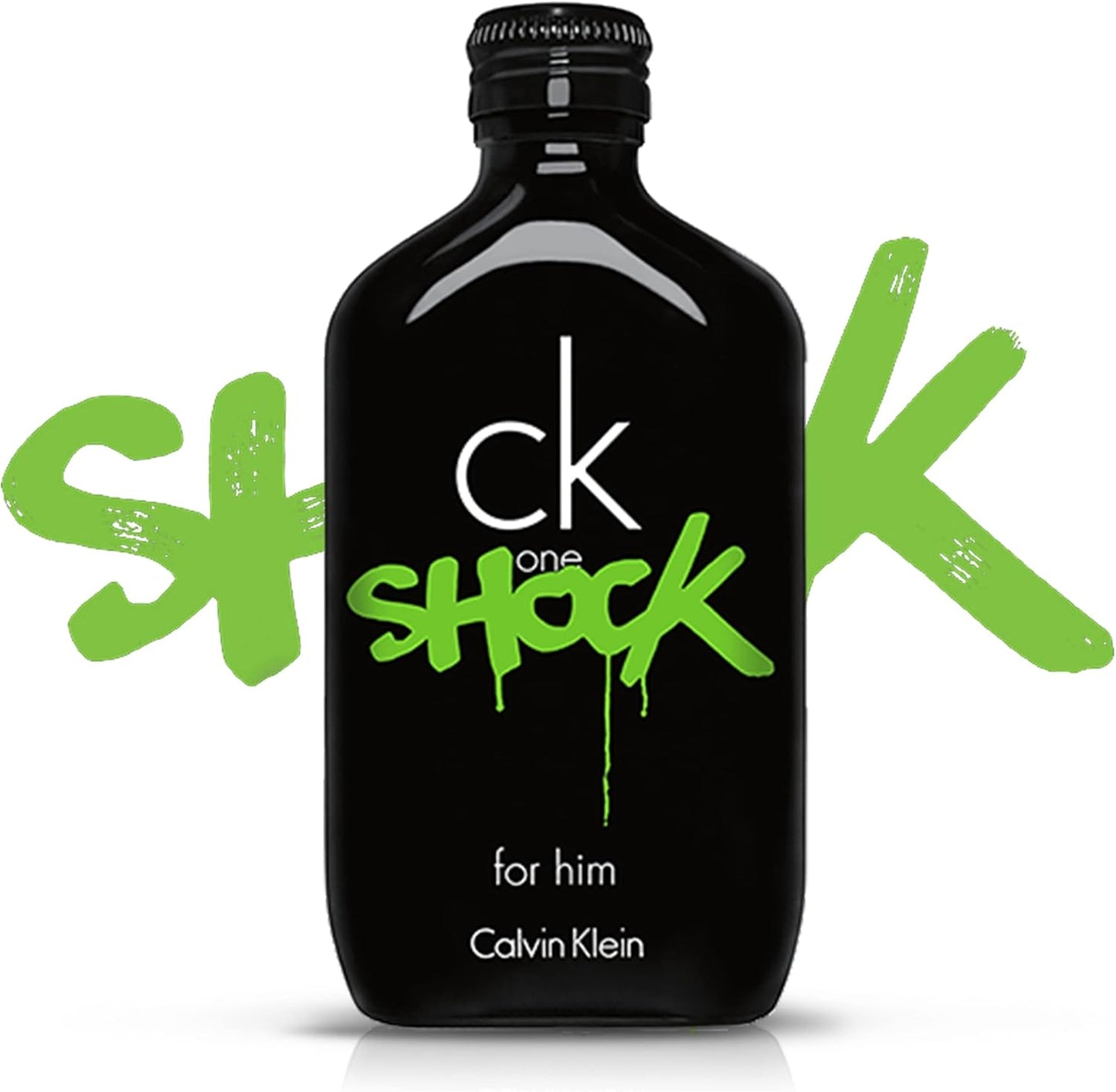 Ck One Shock Calvin Klein 200 ml Edt Spray - Perfume Original Para Hombre