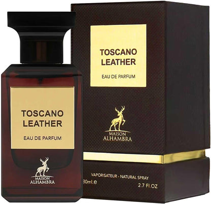 Maison Alhambra Toscano Leather Unisex 80ml Edp Spray - Hombre