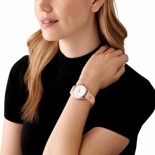 Michael Kors Reloj Mk7467 para Mujer con Correa de Cuero y Diseño Elegante