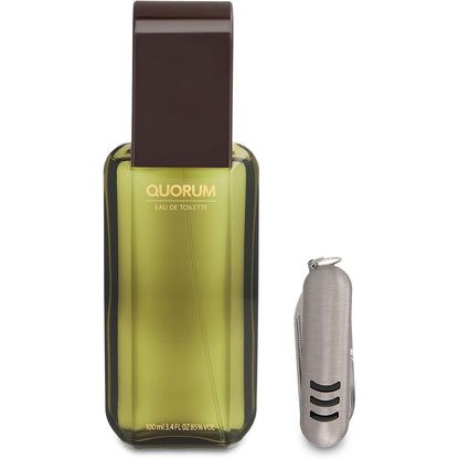 Quorum 100Ml Edt Spray / Navaja Antonio Puig -  Hombre