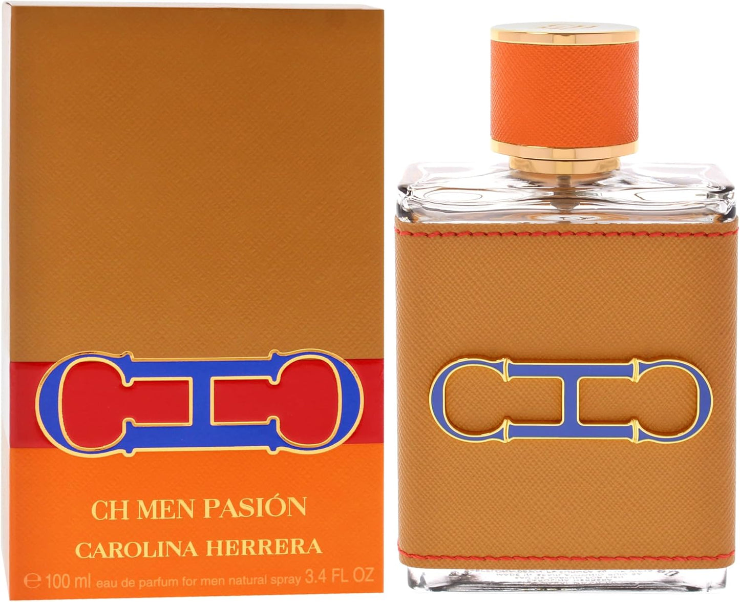 CH Men Pasion Carolina Herrera 100 ml Edp Spray - Hombre