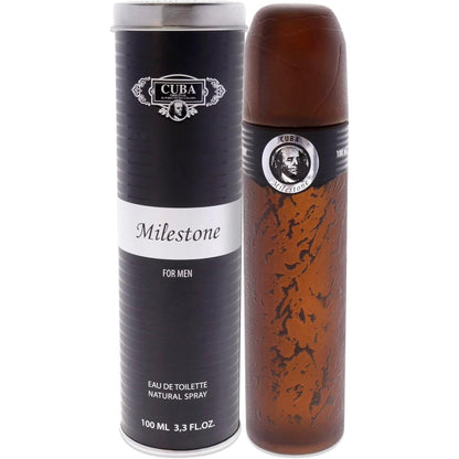 Cuba Milestone Des Champs 100 ml Edt Spray - Hombre