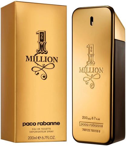 One Million Paco Rabanne 200 ml Edt Spray - Hombre