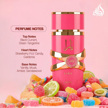 Yara Candy Lattafa 100 ml Edp Spray - Mujer