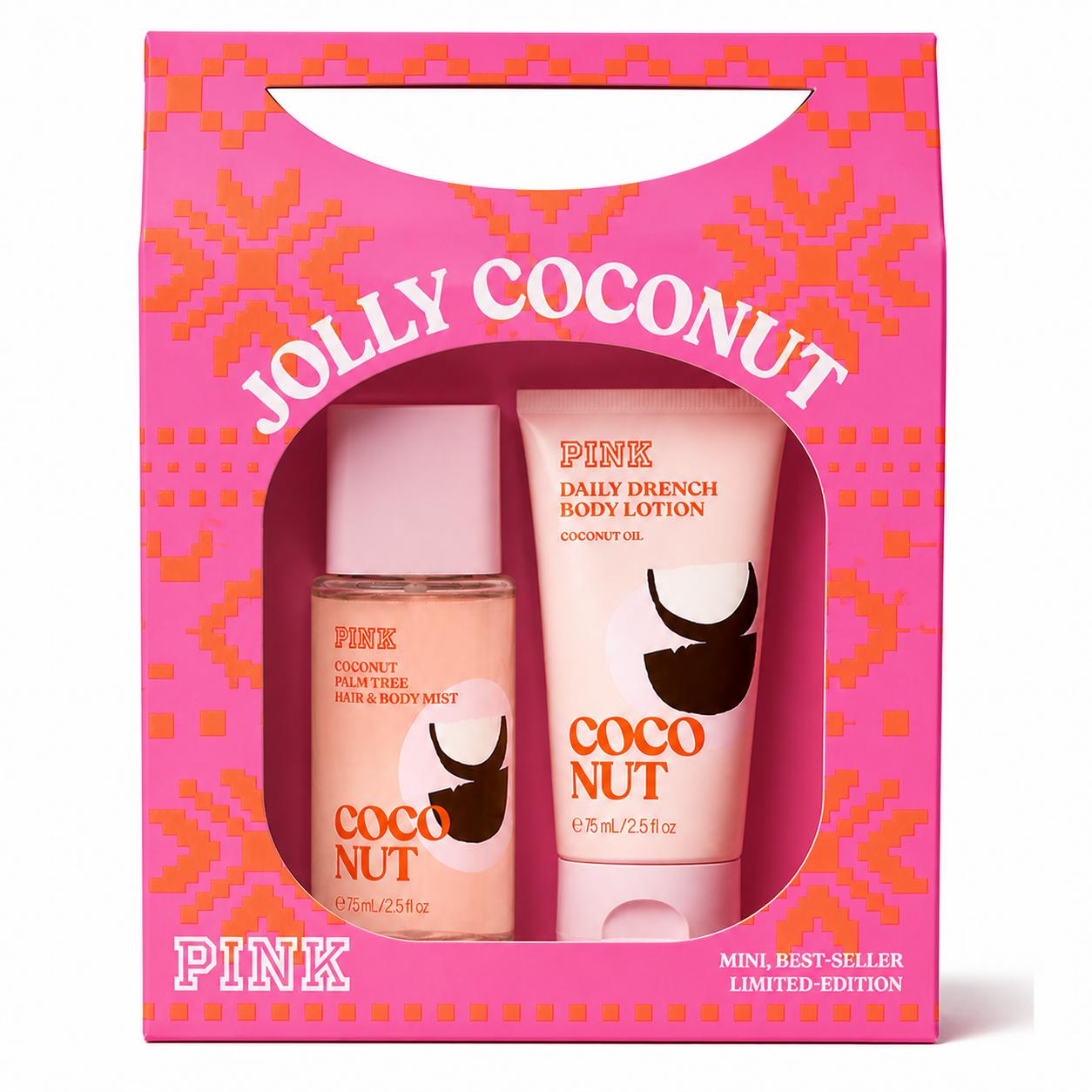 Set Jolly Coconut Dama Pink 2 pz - Mujer