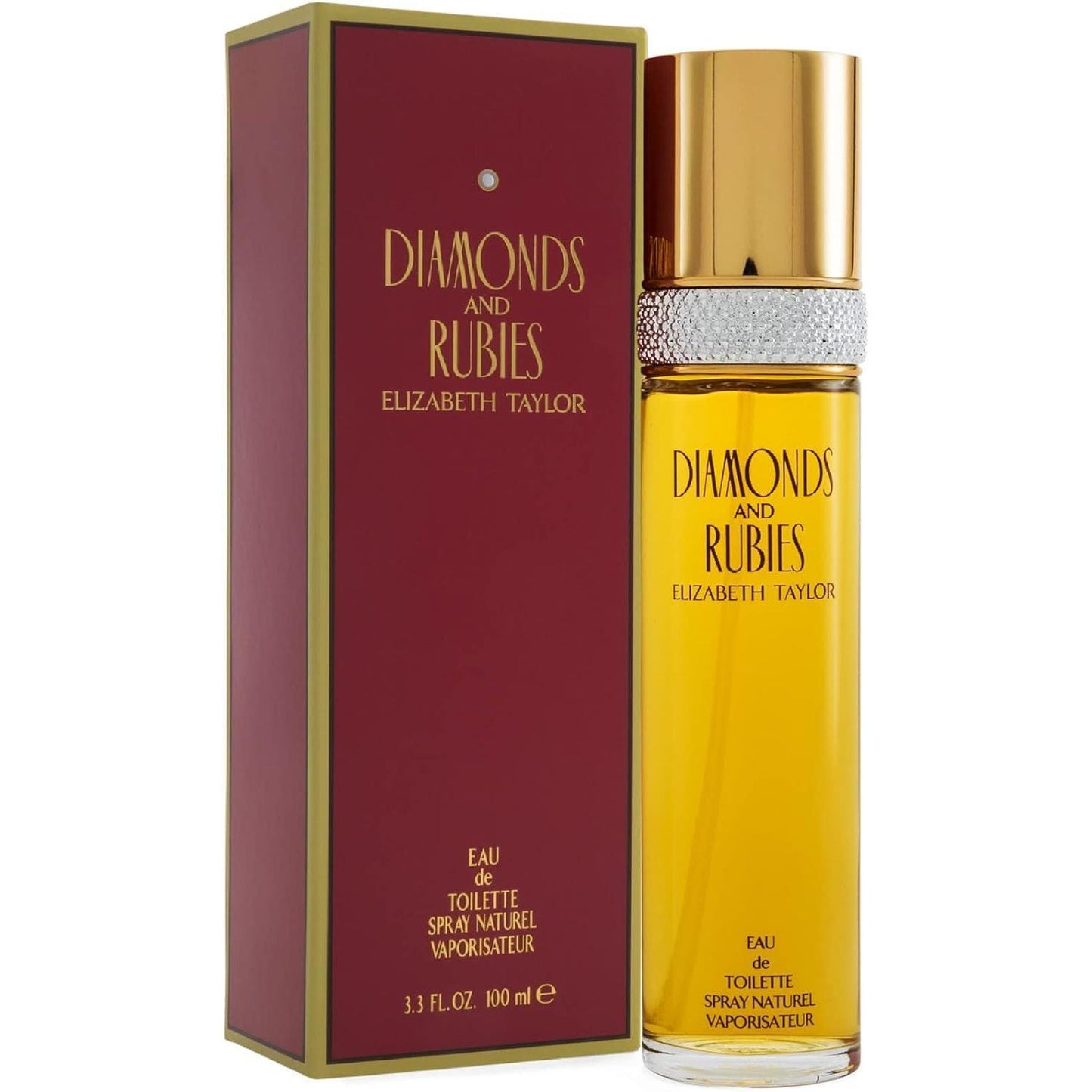 Diamonds and Rubies Dama Elizabeth Taylor 100 ml Edt Spray - Mujer