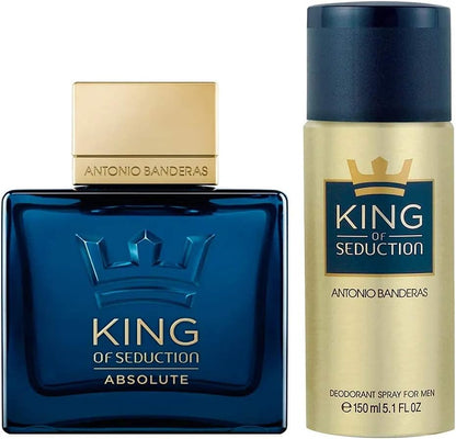 Set King Of Seduction Absolute 2Pz 100Ml Edt Spray - Hombre