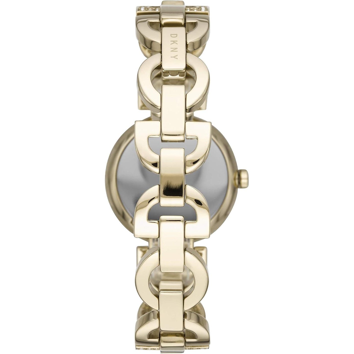 DKNY Reloj Ny2850 para Mujer con Diseño Elegante y Detalles Brillantes en la Pulsera