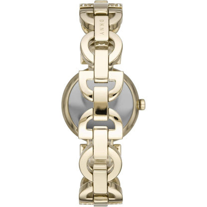 DKNY Reloj Ny2850 para Mujer con Diseño Elegante y Detalles Brillantes en la Pulsera