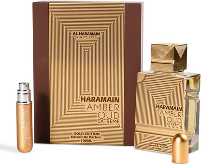 Al Haramain Amber Oud Gold Extreme 100Ml Extracto De Perfume Spray/ Refillable - Unsex