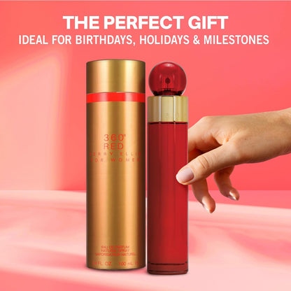 360 Red Perry Ellis 100 ml Edp Spray - Mujer