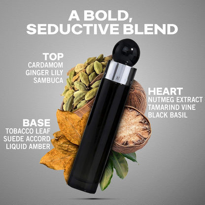360 Black Perry Ellis 100 ml Edt Spray - Hombre