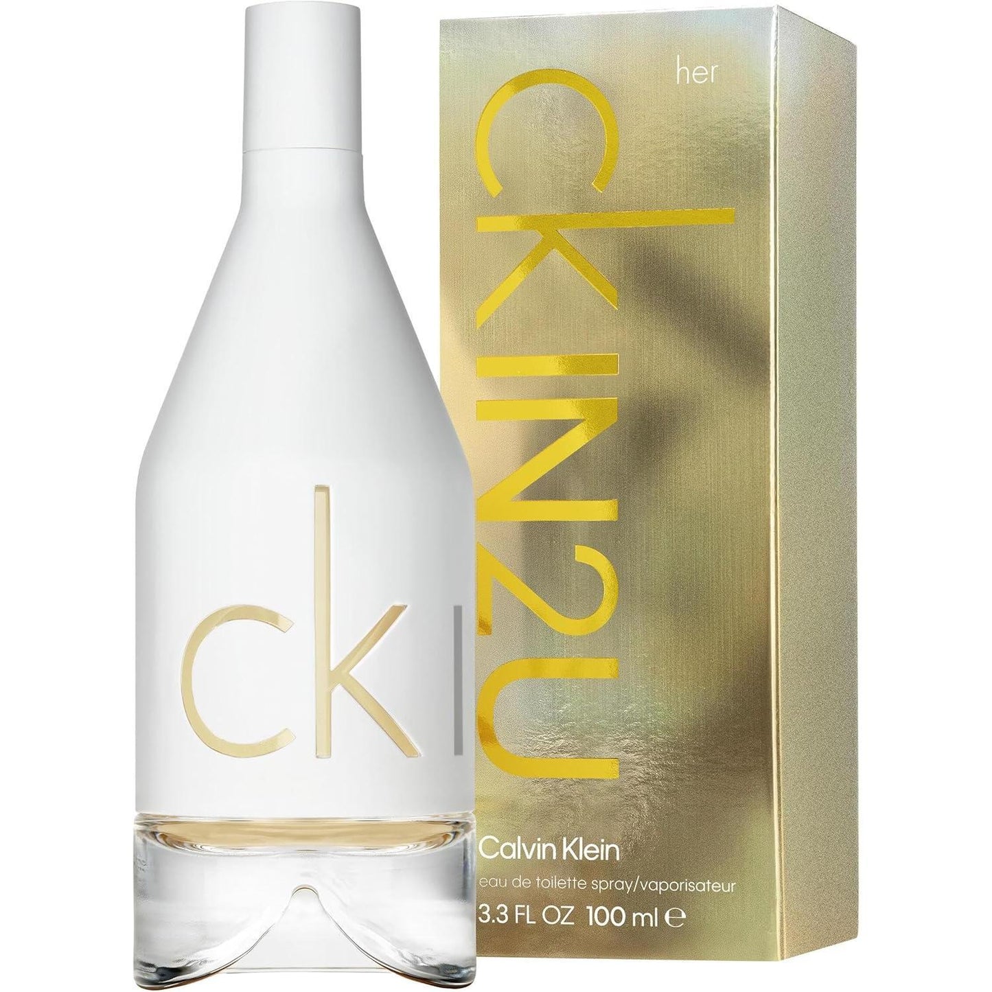 Ck IN2U Dama Calvin Klein 100 ml Edt Spray - Mujer