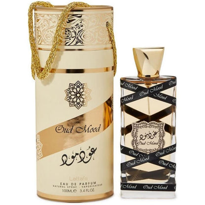 Lattafa Oud Mood Unisex 100 ml Edp Spray - Hombre