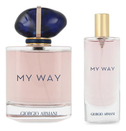 Set Armani My Way 2Pz 90Ml Edp Spray/ 15Ml Edp Spray - Mujer