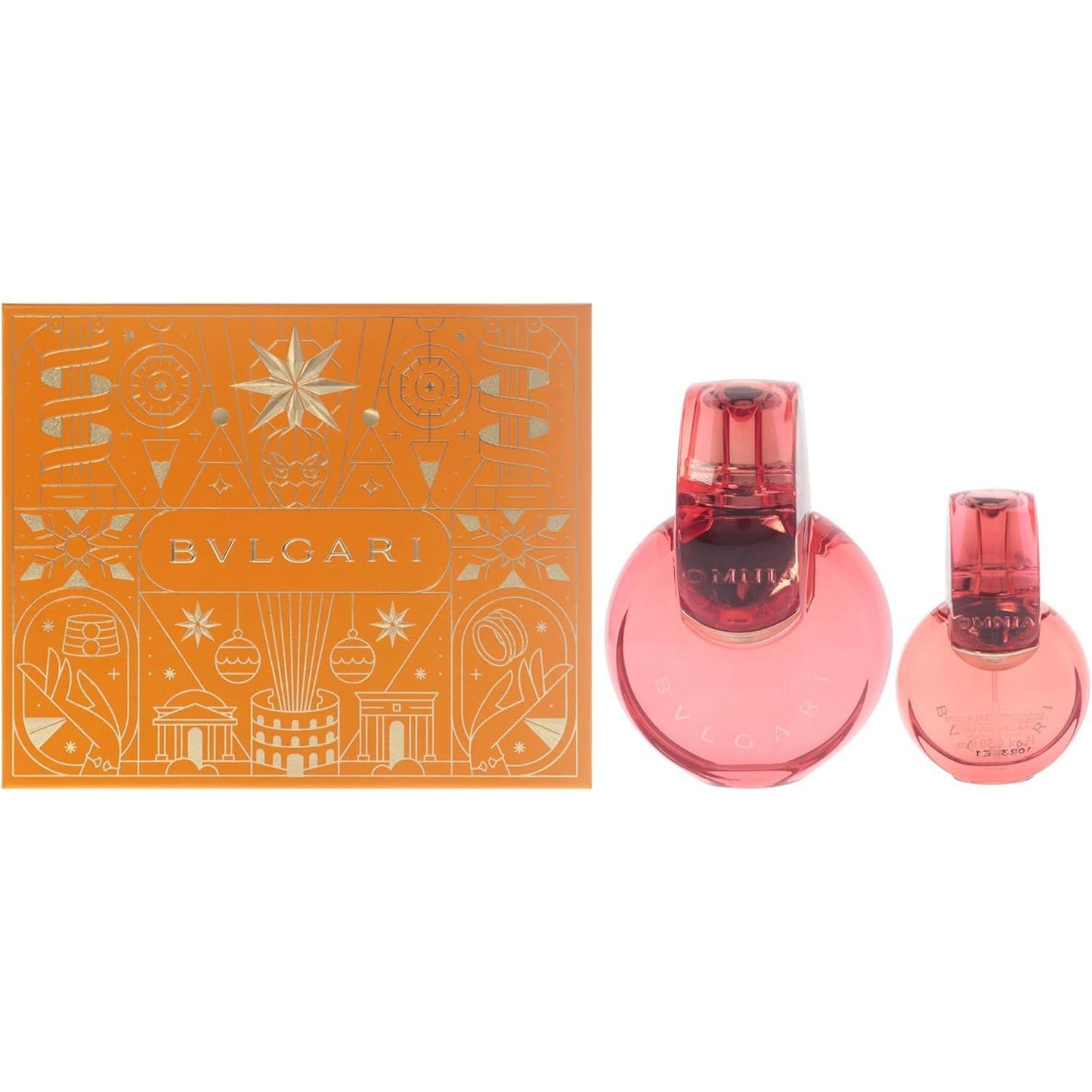 Set Bvlgari Omnia Coral 2Pzs 100Ml Edt Spray/ 15Ml Edt Spray - Mujer