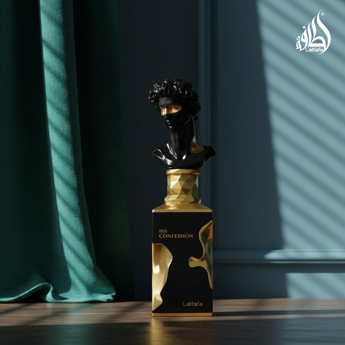 His Confession Lattafa 100ml Edp Spray - Hombre