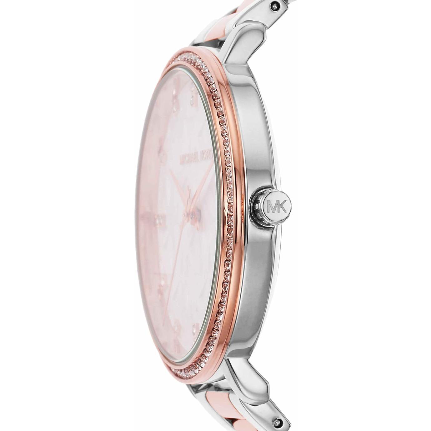 Michael Kors Reloj Mk4667 para Mujer con Diseño Elegante y Pulsera de Acero Inoxidable y Rose Gold