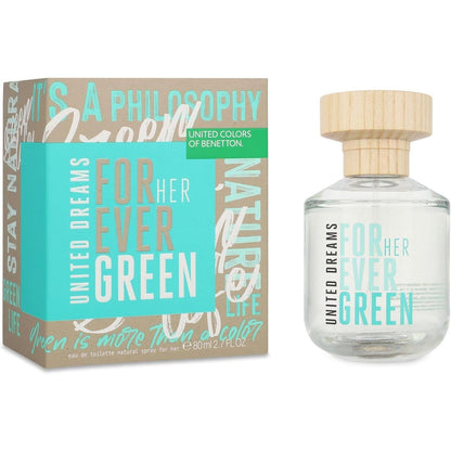 Benetton Forever Green 80Ml Edt Spray - Mujer