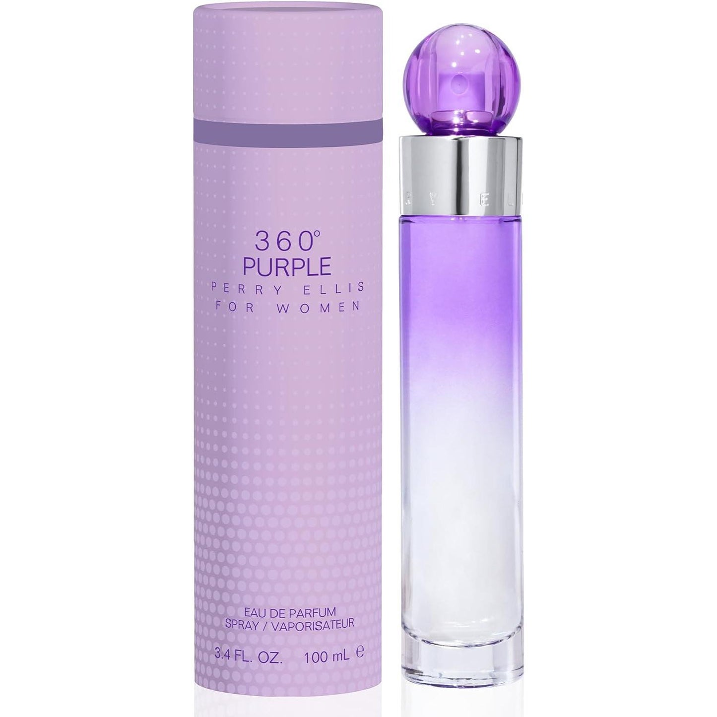 360 Purple Perry Ellis 100 ml Edp Spray - Mujer