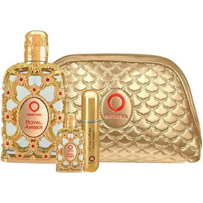 Set Orientica Luxury Collection Royal Amber 4Pz 80Ml Edp - Unisex