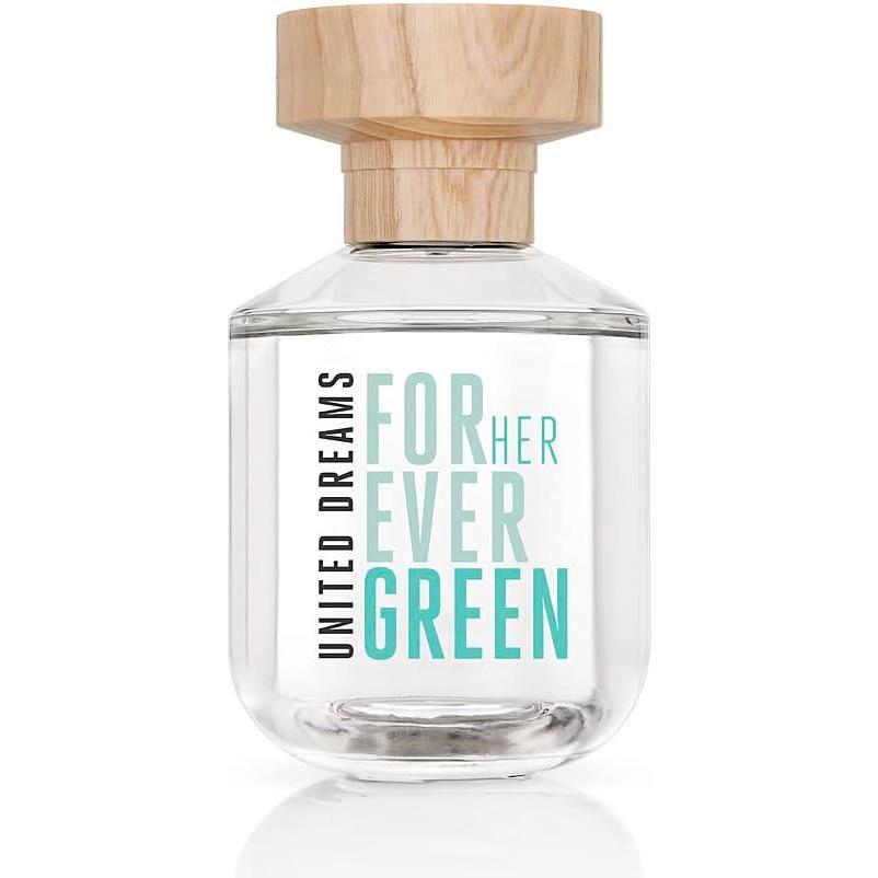 United Dreams Forever Green Benetton 80 ml Edt Spray - Mujer