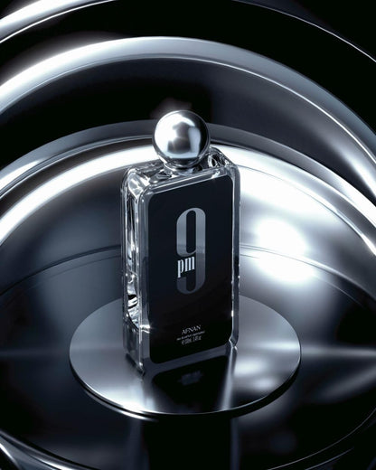Afnan 9pm Eau de Parfum 100 ml para Hombre - Fragancia Ámbar Vainilla con Notas de Manzana y Canela