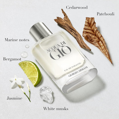 Acqua Di Gio 200Ml Edt Spray Refillable - Hombre