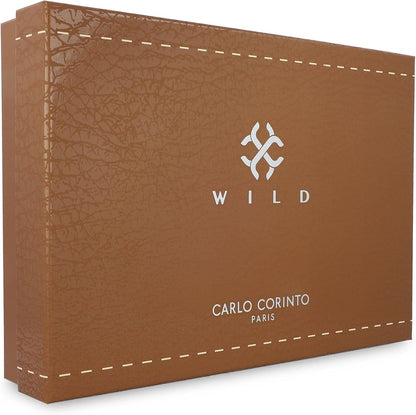 Set Carlo Corinto Wild 3Pzs 100Ml Edp Spray/ Brisk Shower Gel 100Ml/ After Shave Gel 100Ml - Hombre