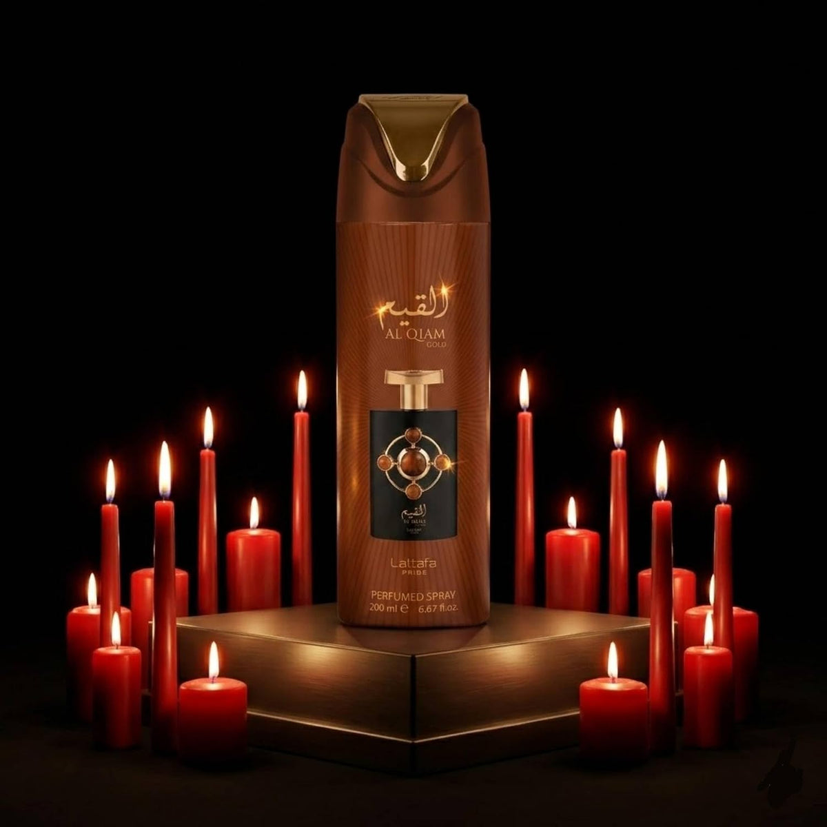 Lattafa Al Qiam Gold 200Ml Body Spray - Hombre
