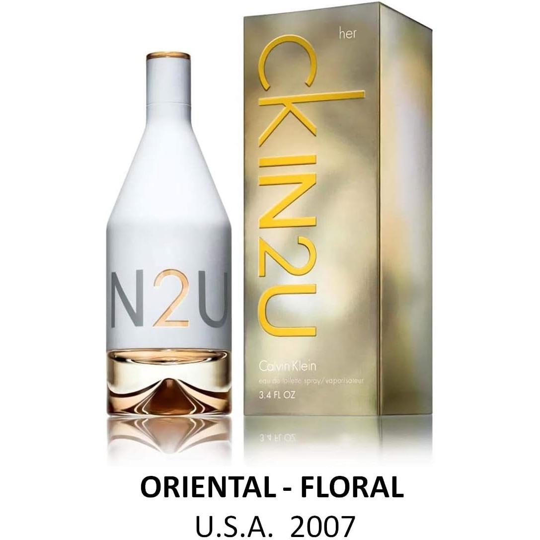 Ck In 2U 150 Ml Edt Spray Calvin Klein - Perfume Original Para Mujer