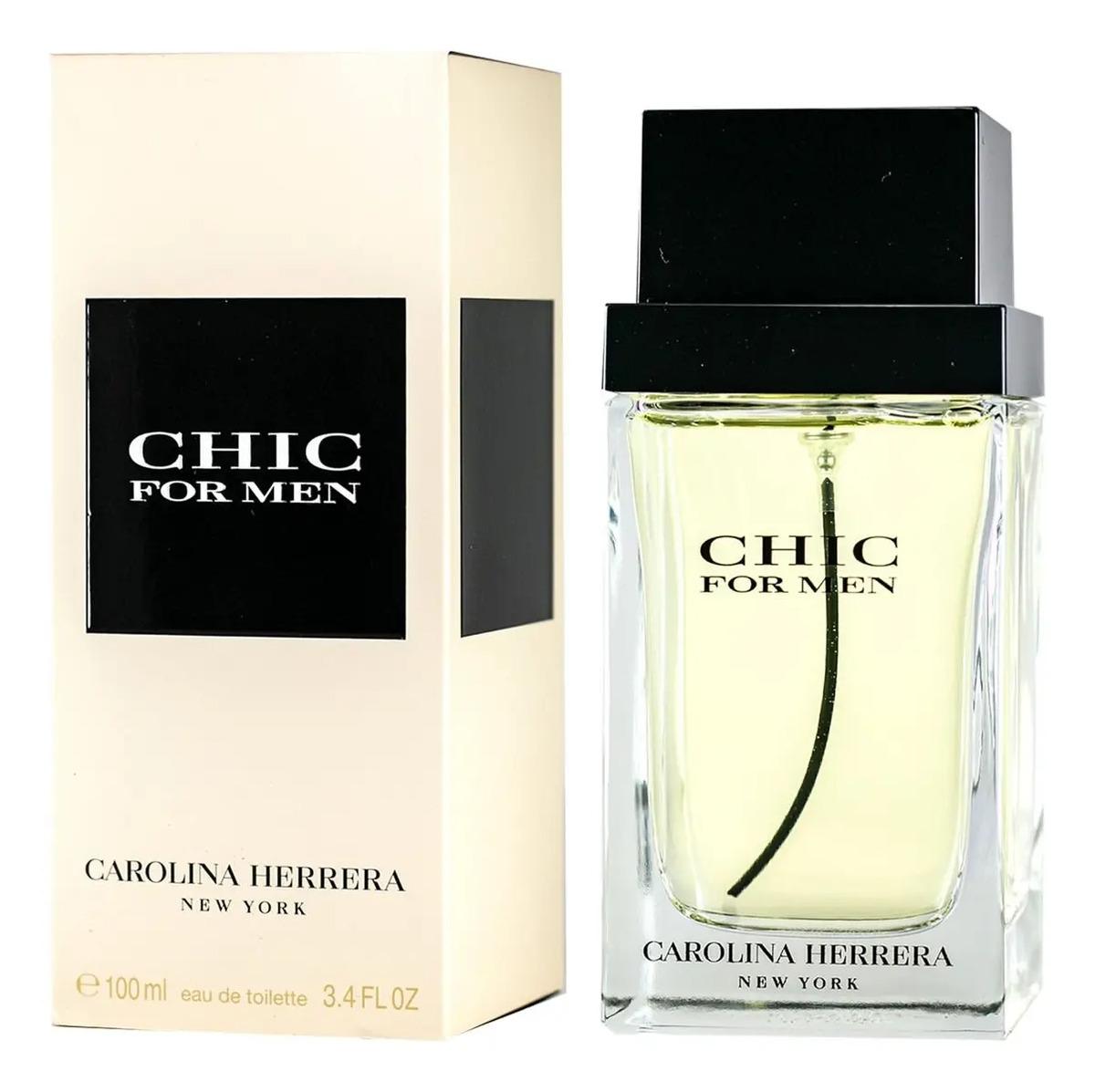Chic Caballero Carolina Herrera 100 ml Edt Spray - Hombre