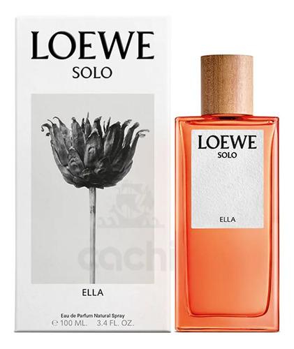 Loewe Solo Ella 100Ml Edp Spray para Mujer Fragancia Elegante y Duradera