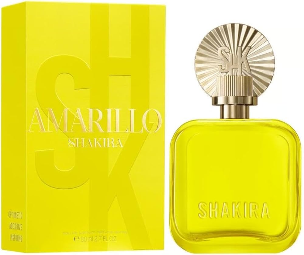 Set Shakira Amarillo 2Pzs 80Ml Edp Spray/ Body Lotion 75Ml - Mujer