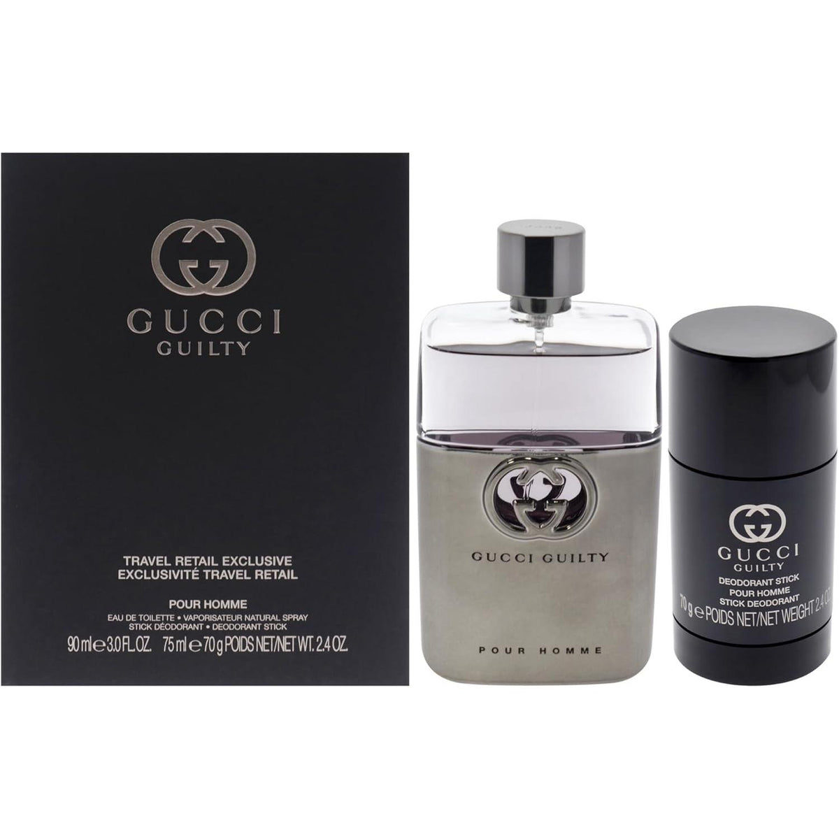 Set Gucci Guilty Pour Homme 2Pz -  Hombre
